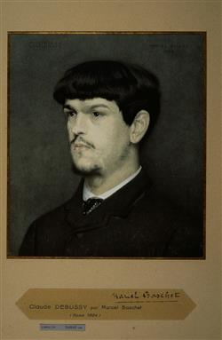 Portrait de Claude Debussy | Ecole française