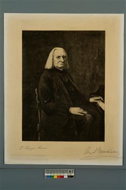 Portrait de Franz Liszt | Rippl Ronaï, Jozsef