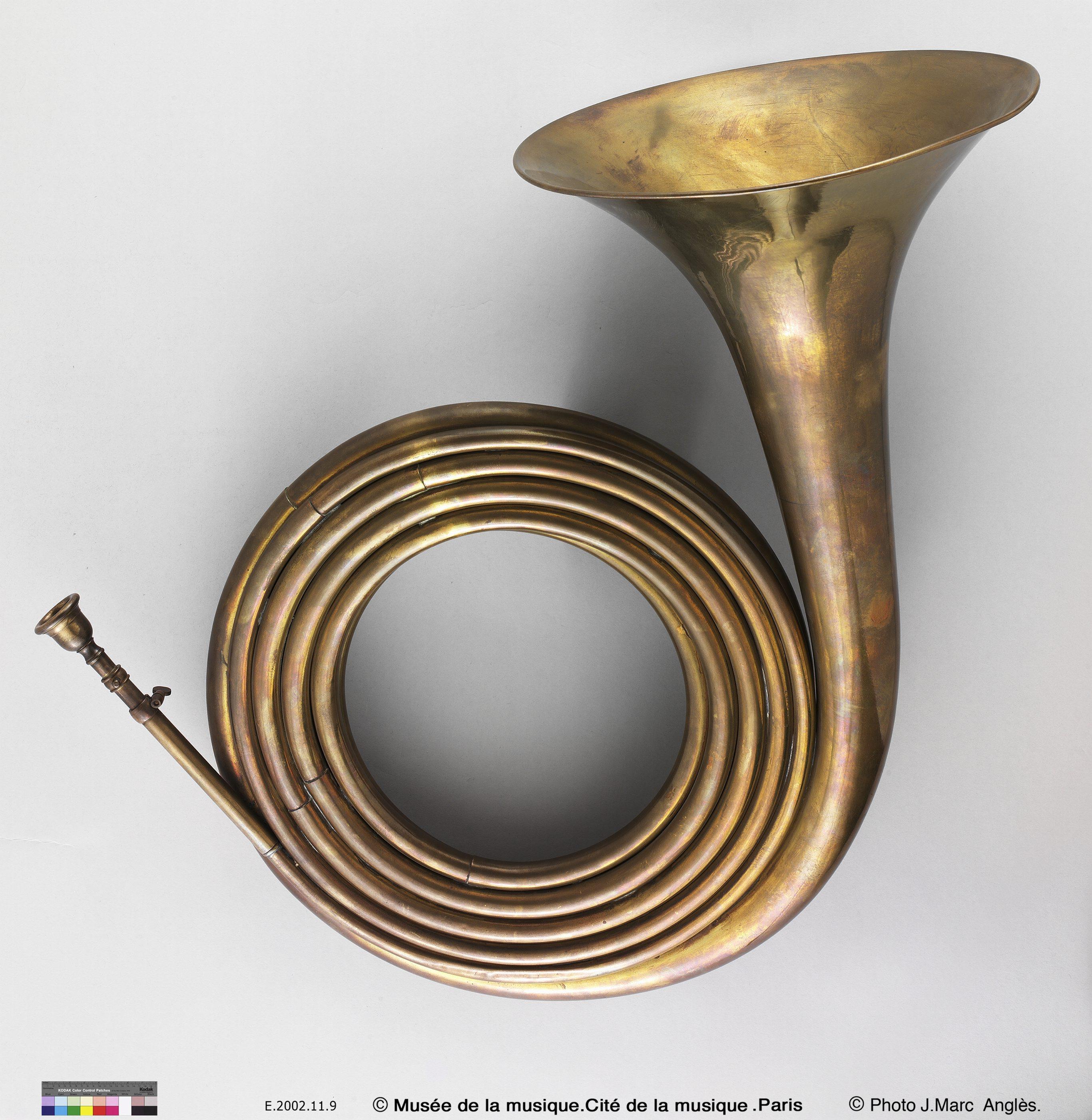 Trompe de chasse - Collections du Musée de la musique - Philharmonie de  Paris - Pôle ressources