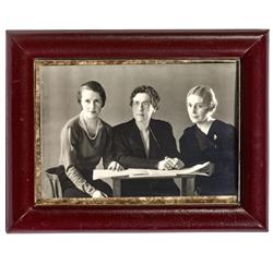 Portrait de la comtesse Marie-Blanche de Polignac avec Nadia Boulanger et Maria Modrakowska | Anonyme