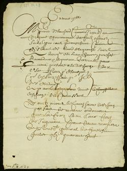 Documents familiaux de la famille Chardon (1648-1768) | 