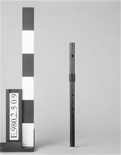 Reconstitution de flûte traversière en sol | Friedrich von Huene