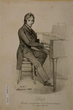 Portrait de Franz Liszt (1811-1886) | Villain