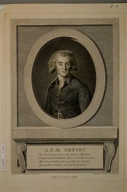 Portrait d'André-Modeste Grétry (1741-1813) | Cathelin, Louis Jacques