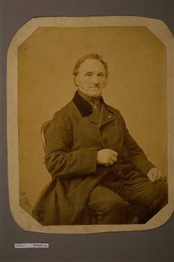 Portrait de Charles Joseph Sax assis (1790-1865) | Wagner, B.