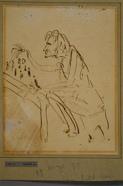 Caricature de Franz Liszt (1811-1886) | Sand, George
