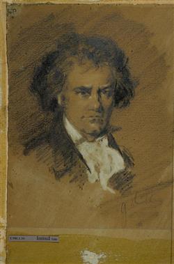 Portrait de Ludwig van Beethoven (1770-1827) | Anonyme