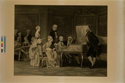 "Mozart enfant à la cour de l'empereur François Ier" | Jazet, Alexandre Jean Louis