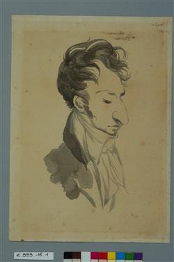 Portrait-charge de Frédéric Chopin | Isabey, Jean-Baptiste