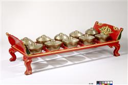 Gamelan : gongs bulbés "bonang barung" appelés "bonang ageng" | Anonyme