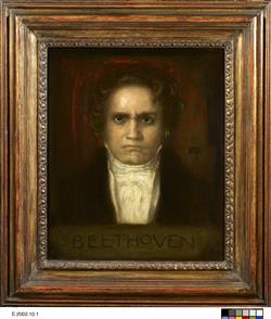 Portrait de Ludwig van Beethoven | Stuck, Franz von