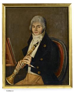 Portrait d'un clarinettiste | Vincent, Brigide
