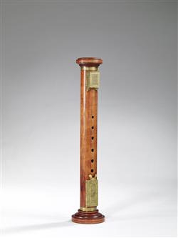 Fac-similé d'une flûte à bec alto dite flûte colonne alto de Hans Rauch von Schratt (n°189, musée de Bruxelles) | Henri Gohin