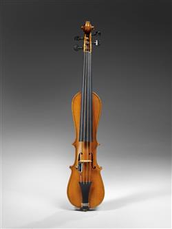 Fac-similé de la pochette d'Antonio Stradivari (E.76, Musée de la musique, Paris) | Chardon, André