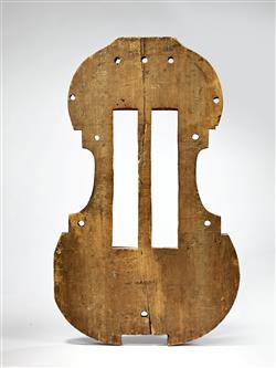 Moule de basse de viole | Antonio Stradivari