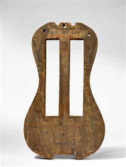 Moule de viole d'amour (?) | Antonio Stradivari